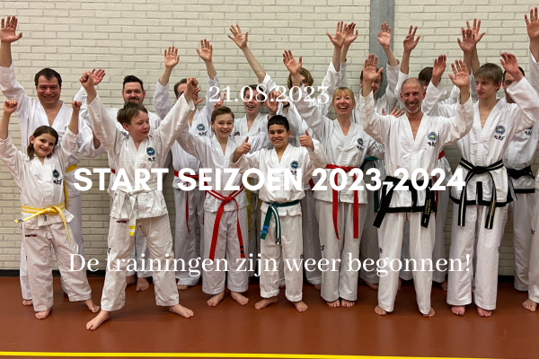 Start Seizoen 2034-2024 Taekwon-Do Vathorst